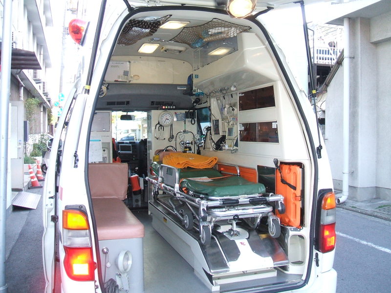 Image result for ambulance japan inside